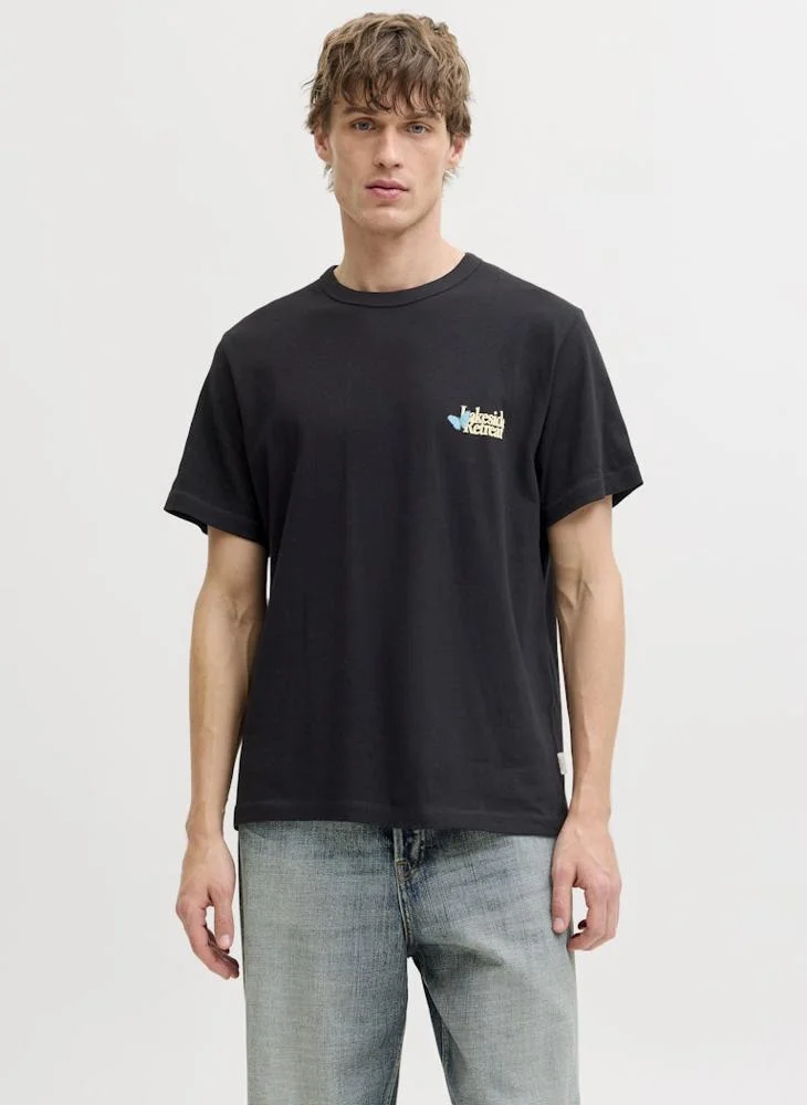 JACK & JONES Graphic Crew Neck T-Shirt